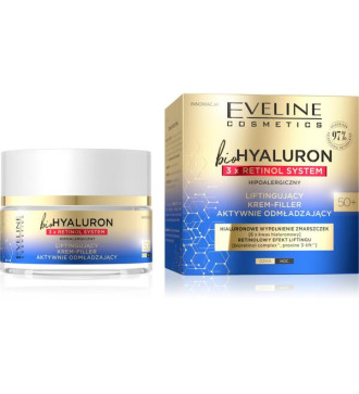 Creme Facial Rejuvenescedor Efeito Lifting 50+ 50ml - Eveline Cosmetics